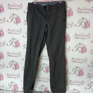 Eddie Bauer pants legend wash grey Charcoal Chinos dress pants comfy